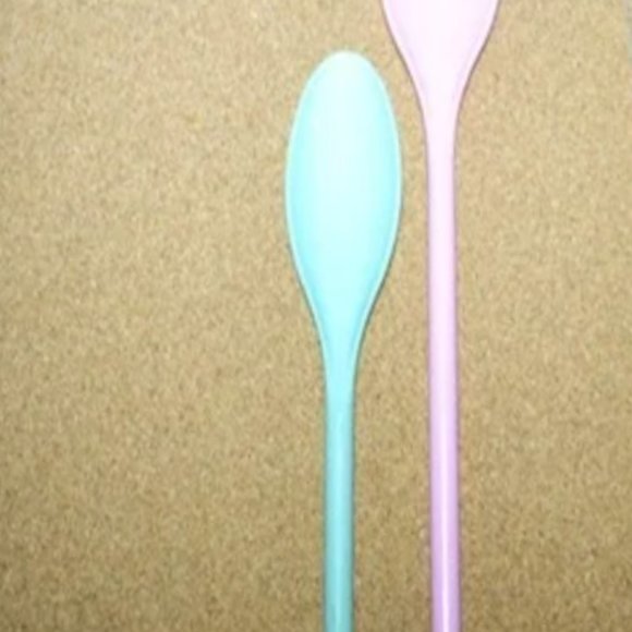 kitchen Mixing Spoons Set Of 6  Pastel Colors Varying Lengths Kitchen Tools - Picture 3 of 4